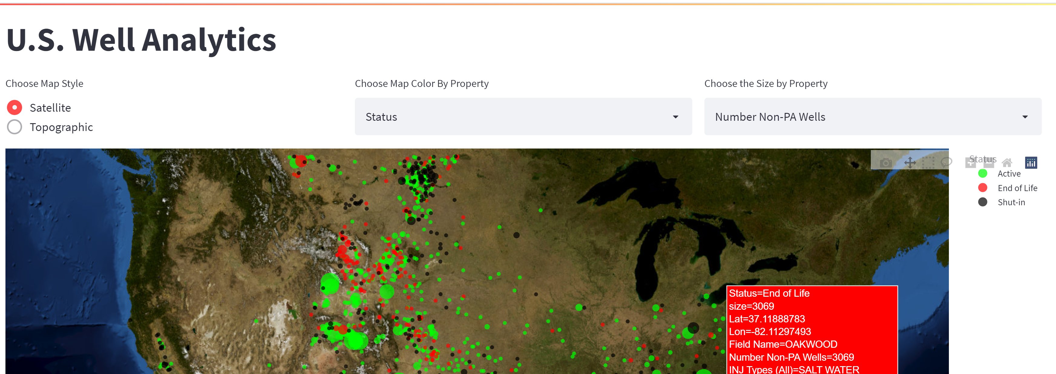 Oil Explorer app